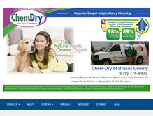Tablet Screenshot of cdbrazoscounty.com